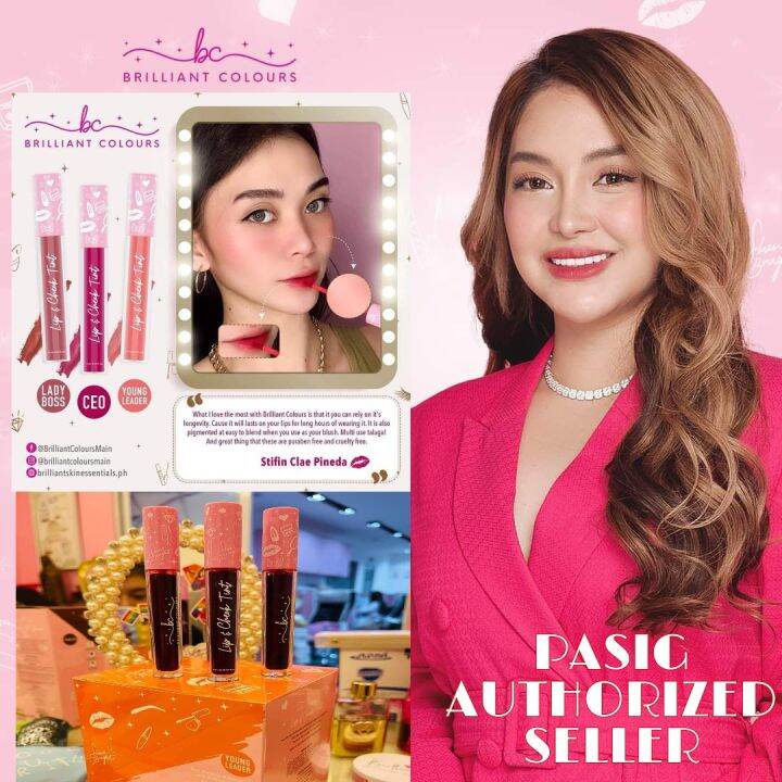 BRILLIANT COLOURS LIP & CHEEK TINT(AUTHENTIC)MISS GLENDA | Lazada PH