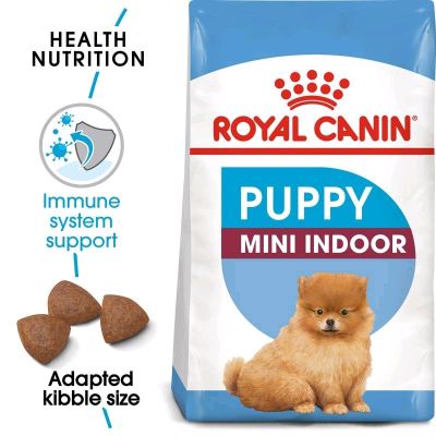 Royal canin Mini Indoor Puppy 3 kg อาหารเม็ด, สุนัข