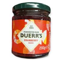 Duerrs  Cranberry Sauce 200g. ซอสแครนเบอร์รี่ สำหรับราดหน้าอาหาร 200กรัม