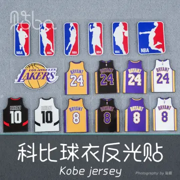 Lakers Kobe Bryant Sticker 8 Basketball Decals NBA Jersey Truck Laptop Glass