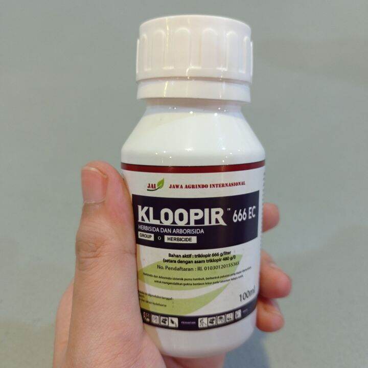 KLOOPIR 666 EC 100ml Herbisida & Arborisida Triklopir 666 G/l | Lazada ...