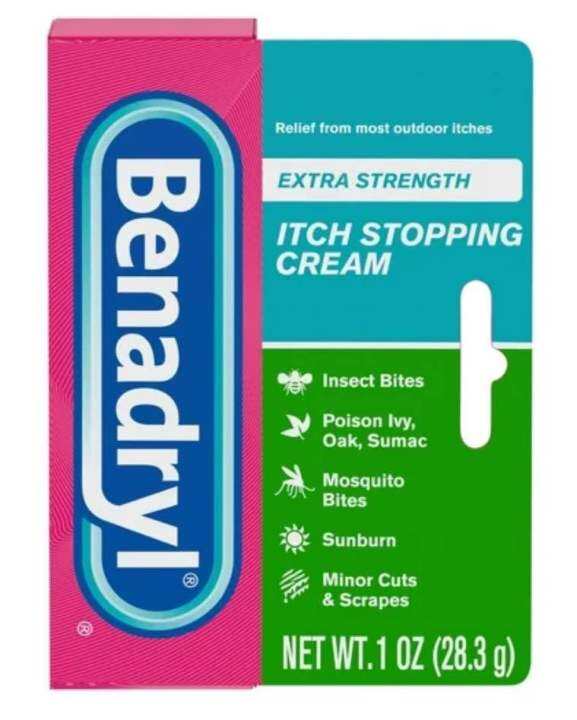 Benadryl Extra Strength Anti-Itch Topical Analgesic Cream, 1 Oz | Lazada PH