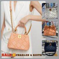 SALE​ถูกมาก​? กระเป๋าถือ​ CHARLES&amp;KEITH​ แท้​ ทรงถัง​ แถมสายยาว ขนาดฐาน8นิ้ว​ สูง6.5นิ้ว​ ไม่รวมหูจับ​ งานสวย​ หรู​ ผู้ดีสุดๆ​ กระเป๋าถือ​ กระเป๋าสตรี​ กระเป๋าสะพาย​ กระเป๋าแบรนด์เนม