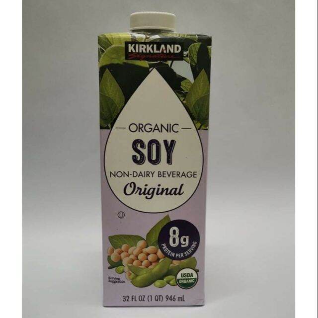 Kirkland Organic soy milk 946ml Lazada PH