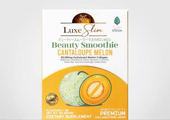 Luxe Slim Beauty Smoothie Cantaloupe Melon Lazada PH