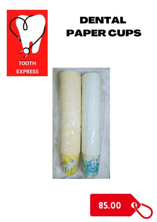 Dental Paper Cups (50pcs) Lazada PH
