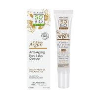 SOBiO etic | Precious Argan Anti-aging Eye And Lip Contour 15ml. ครีมบำรุงสูตรเฉพาะสำหรับผิวรอบดวงตาและริมฝีปาก