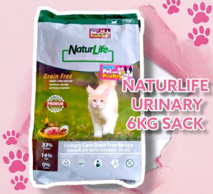 Naturlife Grain Free URINARY CAT FOOD 6KG SACK Lazada PH