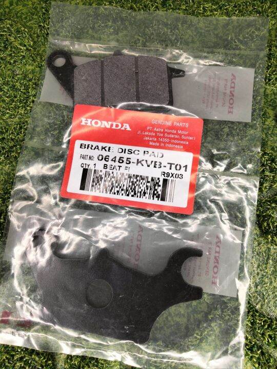 Front Brake Pad For Honda Beat fi v1,v2,Scoopy,Zoomer X,Click v1