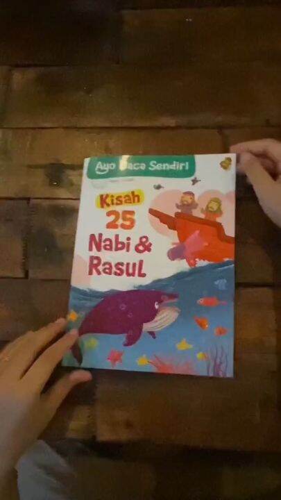 Buku Anak Balita Tk Paud Dongeng Cerita Bergambar Anak Kisah 25 Nabi