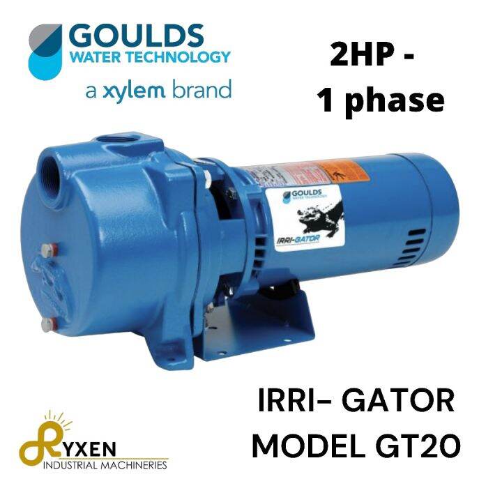 Goulds GT20 Irrigator Pump 2HP 1Phase Lazada PH
