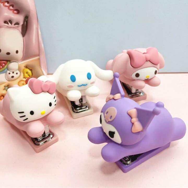 Stapler Kuromi My Melody Cinnamoroll 