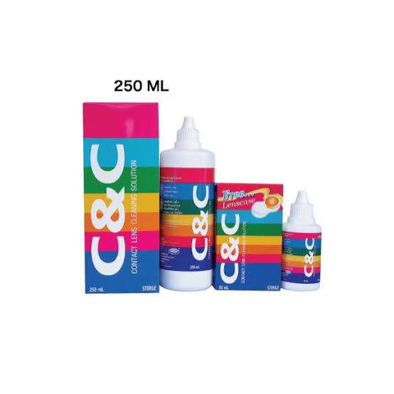 c-amp-c-250ml-ขวดใหญ่-น้ำยาล้างคอนแทคเลนส์-แช่เลนส์ได้