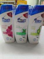 แชมพู head &amp; shoulders pack 3 ขวดมี 3 สีให้เลือก140มล.*ขวด