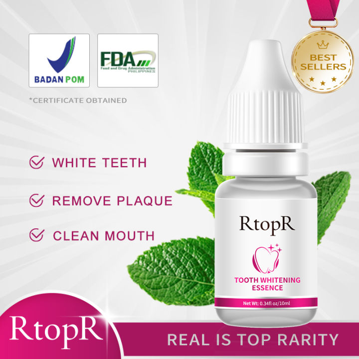 【live Room Flash Sale】rtopr Teeth Oral Hygiene Essence Whitening