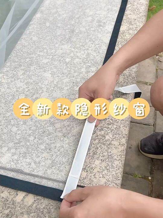 SOGO Velcro Tape Window Screen Detachable And Washable Screen Curtain AntiMosquito Net Window