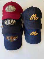 Mc Jeans (แม็คยีนส์) แท้100% หมวกมีหลายสี ทรงสวย ใส่ได้ทั้งชายและหญิง ด้านหลังปรับสายได้ ราคาป้าย 795 บาท