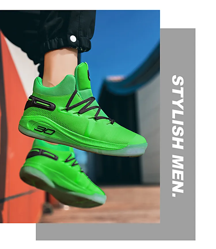 curry 6 men green