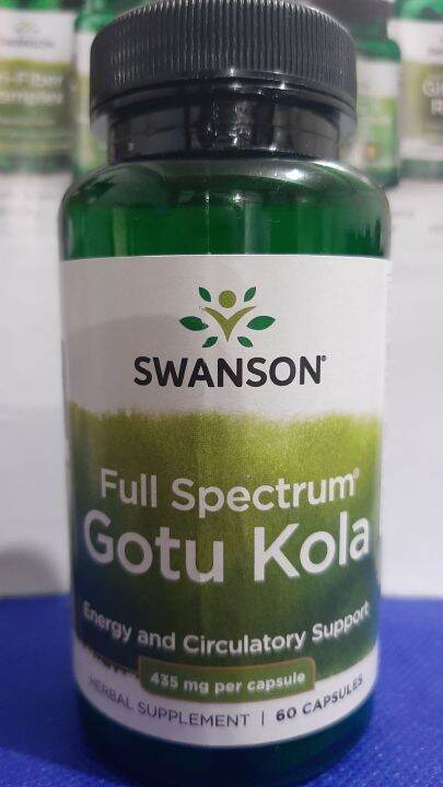 Gotu Kola Full Spectrum Centella Asiatica 435 Mg. 60 Capsules Expiry ...