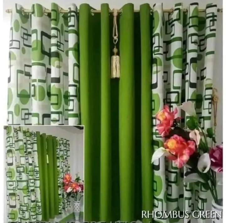 Elegant Ring Curtain Rhumbos Design Lazada PH
