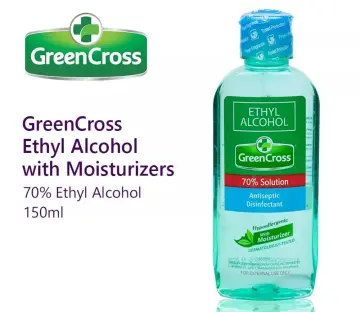 Green Cross Ethyl Alcohol 70% with Moisturizer 150ML