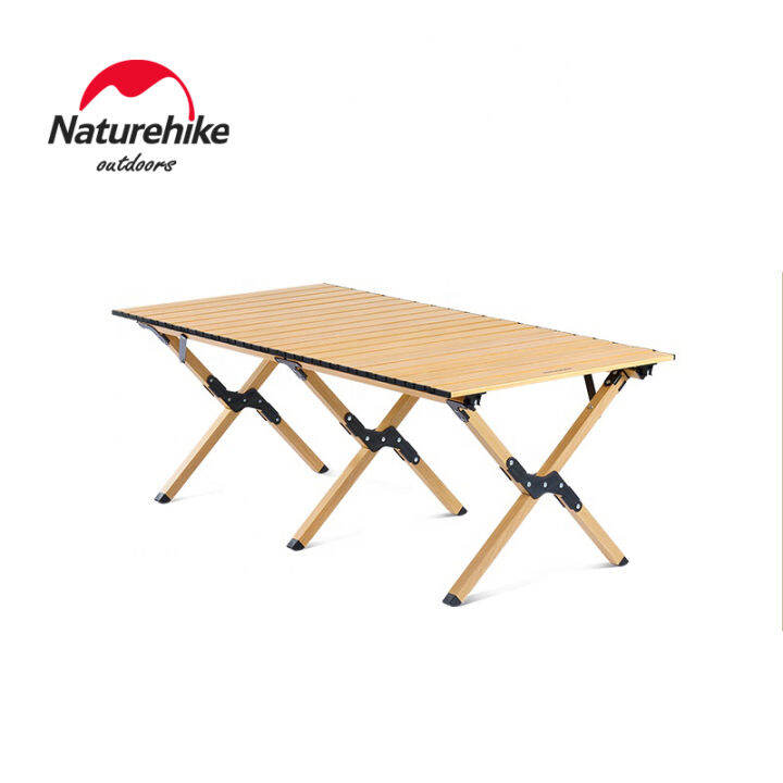 Naturehike Foldable Table Aluminum Alloy Egg Roll Table Portable