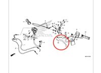 ก้านครัช LEVER, L. HANDLE  CBR500R 2022 แท้ศูนย์ HONDA BIGWING