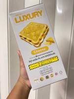 ฮวาไท Hwatai luxury แครกเกอร์ บิสกิต สอดไส้ครีมชีส ขนาด 120 กรัม