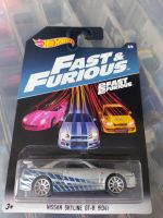 รถเหล็ก Hot wheels NISSAN SKYLINE GT-R (R34) Fast&amp;Furious (Iz03#lz19)