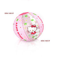 HELLO KITTY BEACH BALL ลูกบอล ชายหาด ลวดลายคิตตี้ สีสันสดใสสวยงาม ลิขสิทธิ์แท้