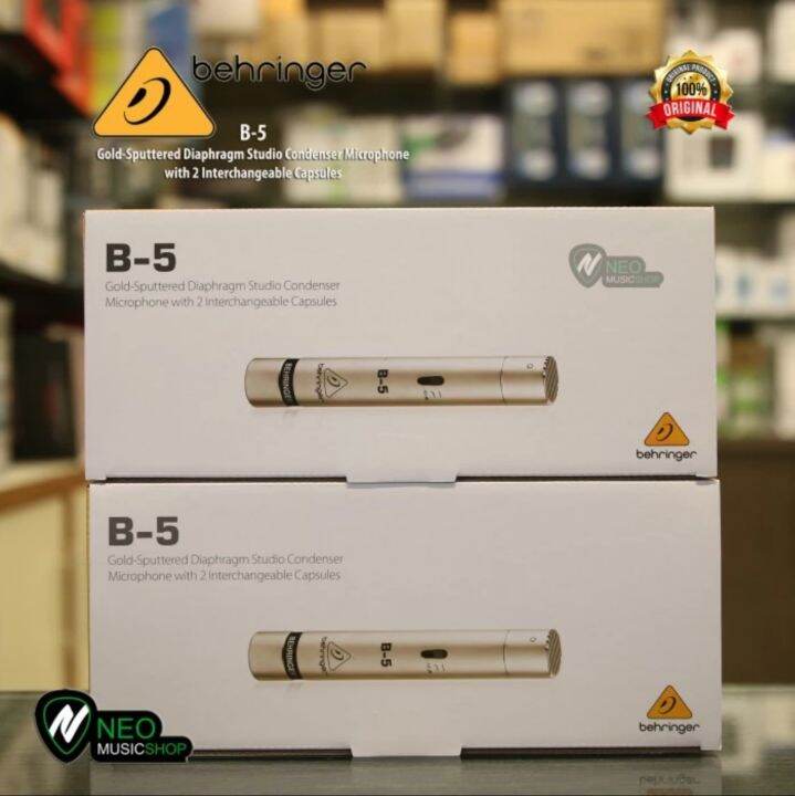Behringer B5 Gold sputtered diaphragm studio condenser microphone