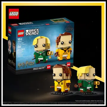 LEGO Brickheadz Harry Potter Draco Malfoy & Cedric Diggory Set