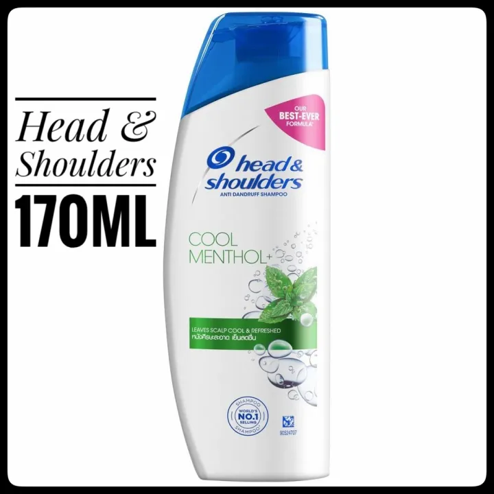 Head & Shoulders Cool Menthol Shampoo 170ml | Lazada PH