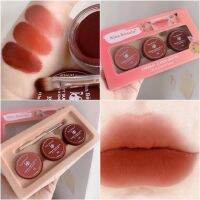 Kiss Beauty creamy super matte เซต 3 สี สวย ติดทนนานมากๆ ปาดทีเดียวเอาอยู่ NO.89949