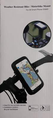 กระเป๋าใส่มือถือ สำหรับจักรยานหรือมอเตอร์ไซค์ Weather Resistant / Motorbike Mount