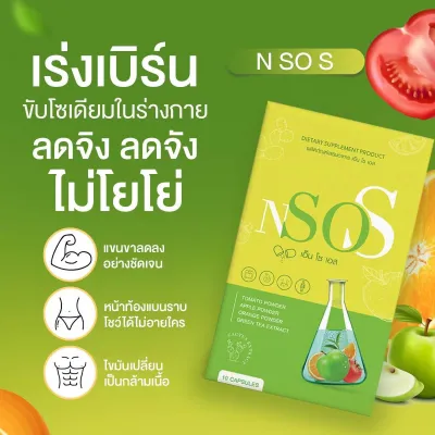 📍Nsos เอ็นโซเอส 1แถม1 ส่งฟรี🔥🚀