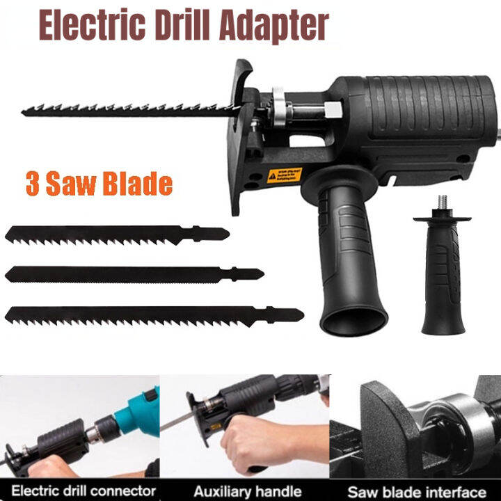 Portable Reciprocating Saw Adapter Electric Drill Modified Electric Saw