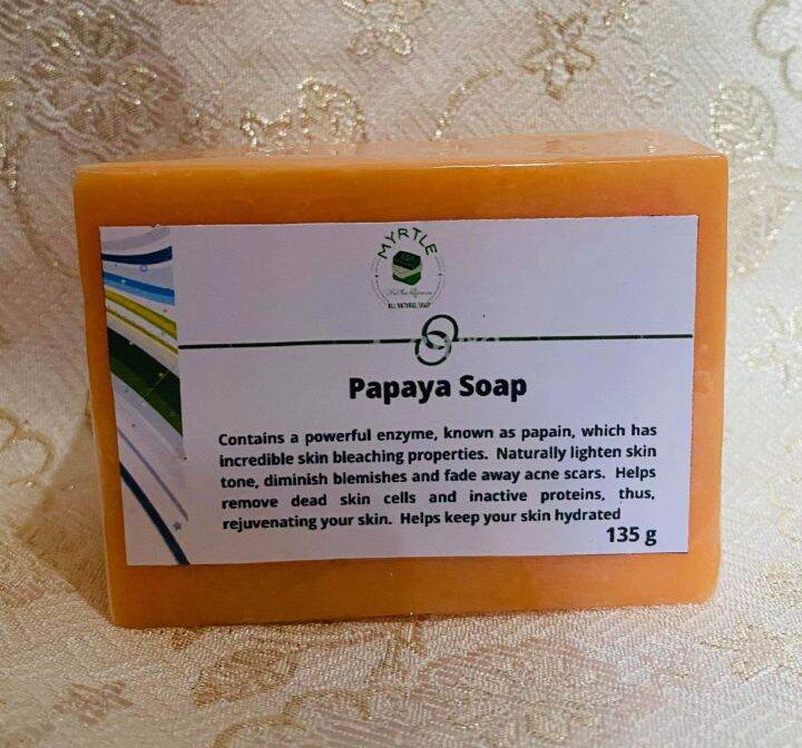 Papaya Soap 135g Soap suitable for people with oily, sensitive, dry or