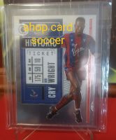 Ian Wright historic ticket Crytal palace panini chronicle 2020-21 card soccer