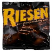 ไรเซน ทอฟฟี่รสช็อกโกแลตเคลือบดาร์กช็อกโกแลต Werthers Riesen Chocolate Toffee In Dark Chocolate 150g.