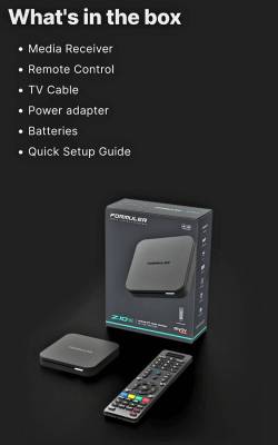 formuler Z10SE Box is the last produced of the series Z10. very good and easy to use. Wifi 2,4 Ghz. You Tube, Google Play Store.