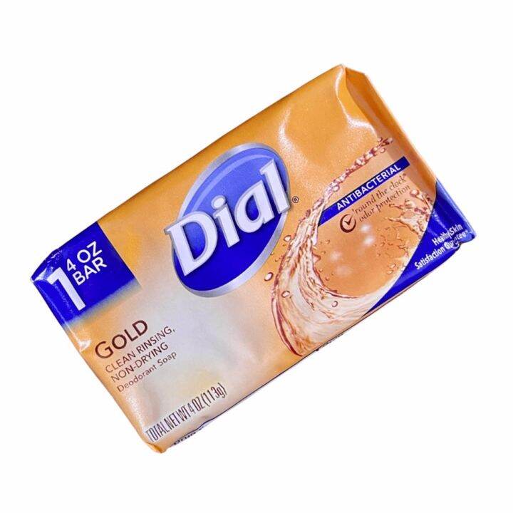 Dial Antibacterial Deodorant Soap Gold 4oz 