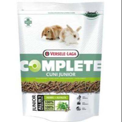 CUNI JUNIOR COMPLETE เหมาะสำหรับลูกกระต่าย 
-เม็ดขึ้นรูปด้วยเทคโนโลยีชั้นสูง 100% ปราศจากน้ำตาลเคลือบผิว
-อร่อย ทานง่าย 100%
-ป้องกันพฤติกรรมการเลือกกิน ลดปัญหาได้รับสารอาหารไม่ครบถ้วน
-ดูแลสุขภาพฟัน และปรับสมดุลระบบย่อย และทางเดินอาหาร
-เม็ดใหญ่ ส่งเสริม