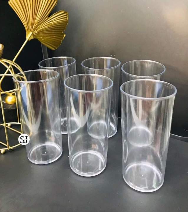 Acrylic Glass Baso 6pcs Per Set Lazada Ph 3644