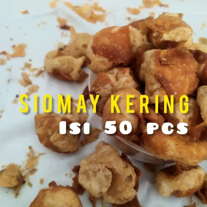 Siomay Kering Khas Garut Toping Baso Aci Cuanki 50 Pcs Lazada Indonesia