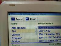 ชุดสแกนรถศูนย์ multiecuscan สำหรับfiat , alfa romeo