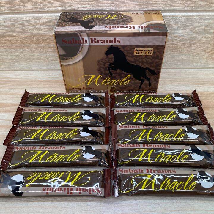 MIRACLE COFFEE (10sachets) SABAH BRAND | Lazada PH