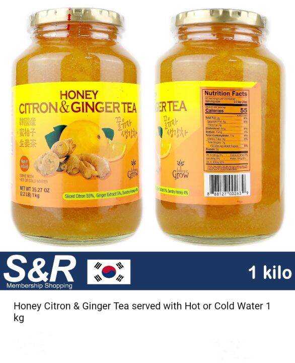 Honey Citron & Ginger Tea 1kg.. Lazada PH
