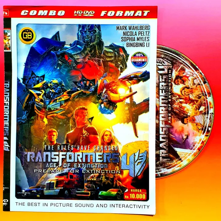 transformers 4 dvd cover