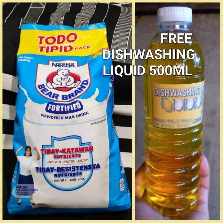 bear brand /fortified/ powdered milk drink 2400g expiry date30/April